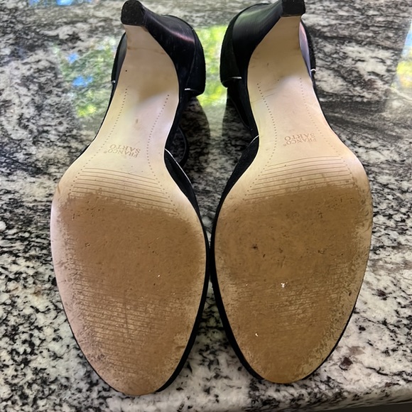 Franco Sarto Black Suede 9M - Picture 6 of 10